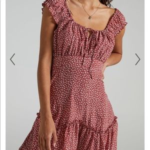 Showpo Raleigh Dress in Dusty Rose